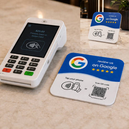 Placa de Reseñas Google TapPlate™