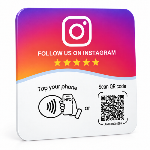 Placa de Instagram